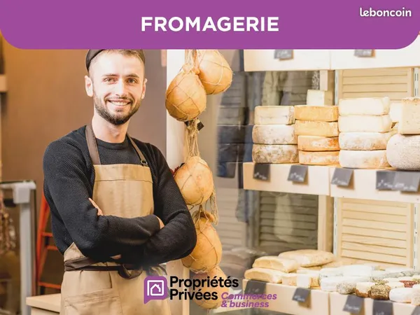 Fonds de commerce fromagerie 60 m²