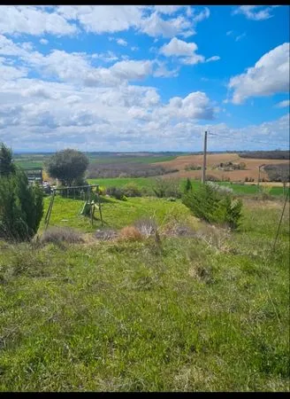 Terrain 900m2 vue Pyrénées