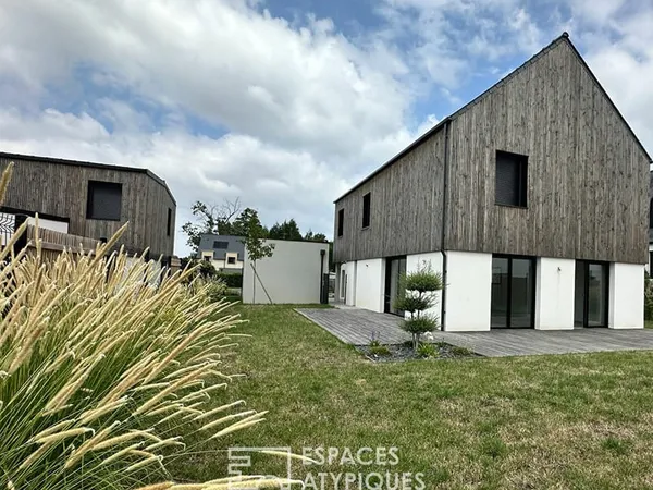Maison neuve en quartier résidentiel