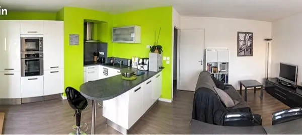 🏡 T2 48 m² avec balcon 7 m² - Dernier étage - Parking couvert - La Chapelle-sur-Erdre
