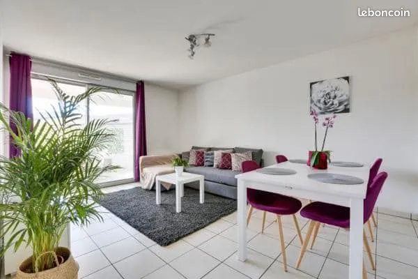 T2 46 m² + terrasse 21 m² + 1 parking en sous-sol au centre ville Anglet / entre particulier