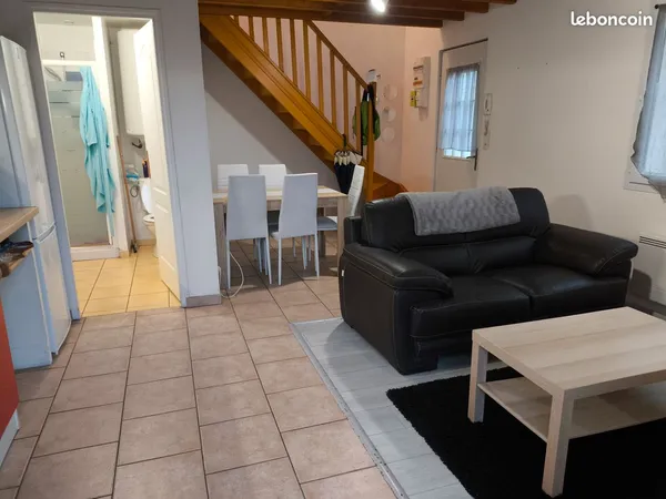 Maison appartement t3 secteur rive droite le mans