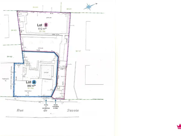 Terrain plat 512 m²