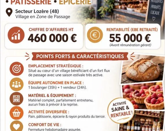 Boulangerie pâtisserie