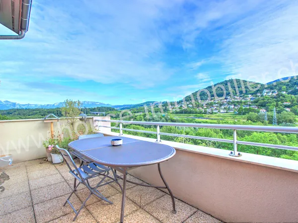 T5 en duplex vue Mont-Blanc