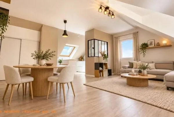 Appartement 3 pièces 58 m²