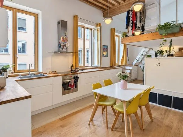 Appartement atypique rénové - esprit loft - 58 m² Carrez - Lyon 4e