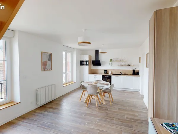 Appartement en duplex à deux pas de la mer