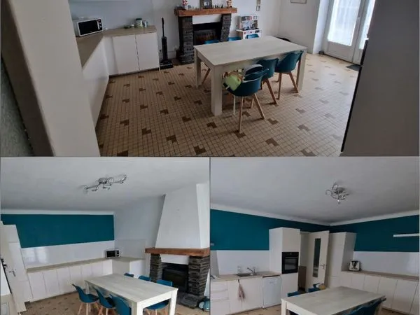 Maison 102 m² rénovée au calme loin de la route + 60 m² aménageables - Blain
