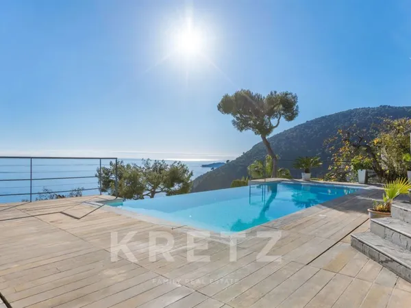 Villa contemporaine - Eze Bord de Mer - Vue panoramique