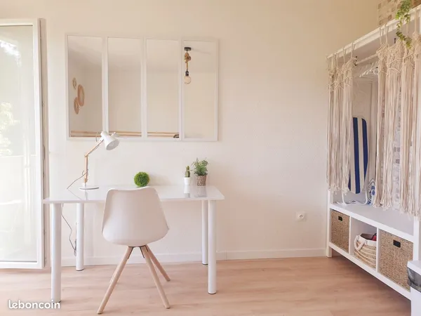Studio + pkg + terrasse