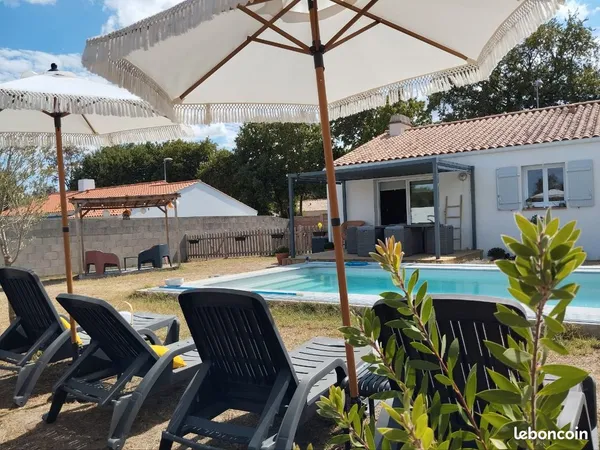 Plain pied avec piscine