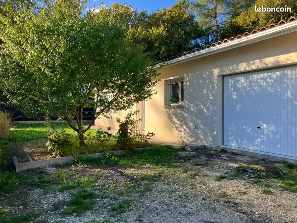 Maison récente 4 pièces 80 m² + garage isolé 20 m2 - 2018