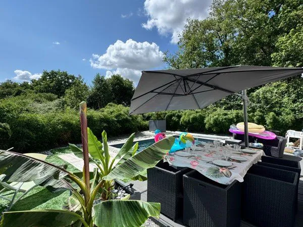 Maison contemporaine 4 chambres avec piscine