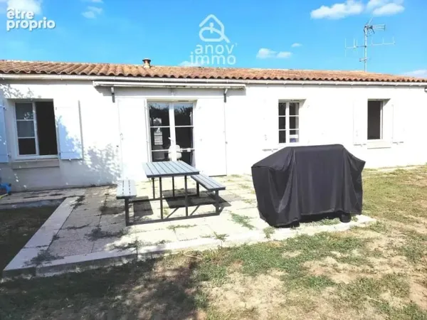 Maison de plain-pied - 76m2, 3 Chambres - proche commodités