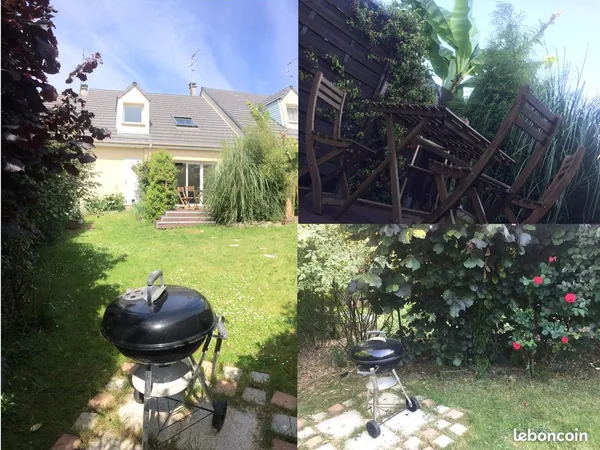 Chambre meublée dans maison avec garage et jardin à Rouen Rive Droite (prox CHU)