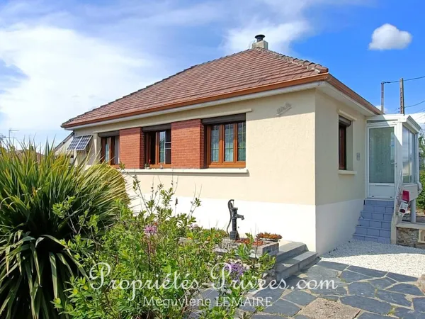 Pavillon clé en main avec véranda - 2 chambres - Jardin - EVREUX (27)
