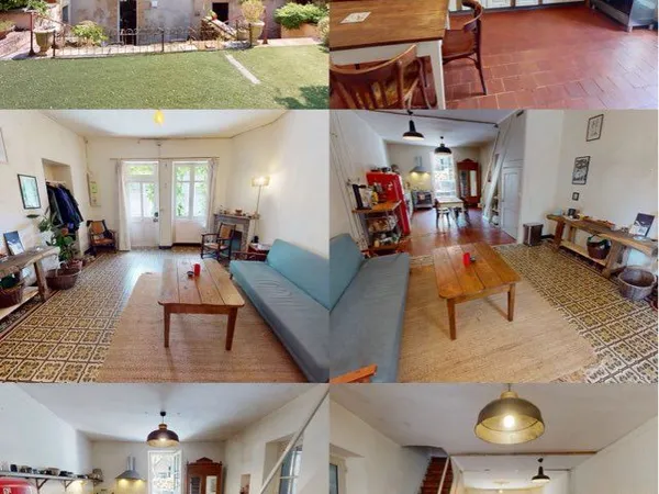 Maison de caractère 3 niveaux - Centre bourg - 650 chauffage inclus