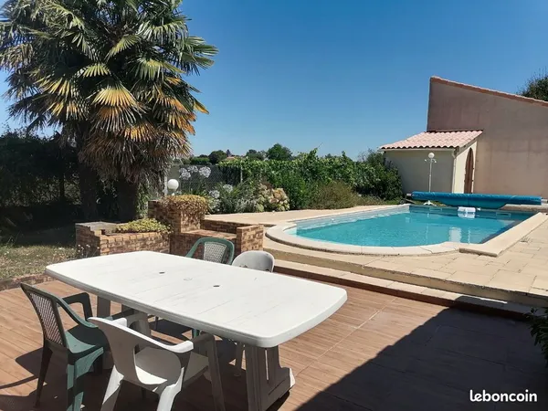 Pavillon de 118 m2 avec piscine