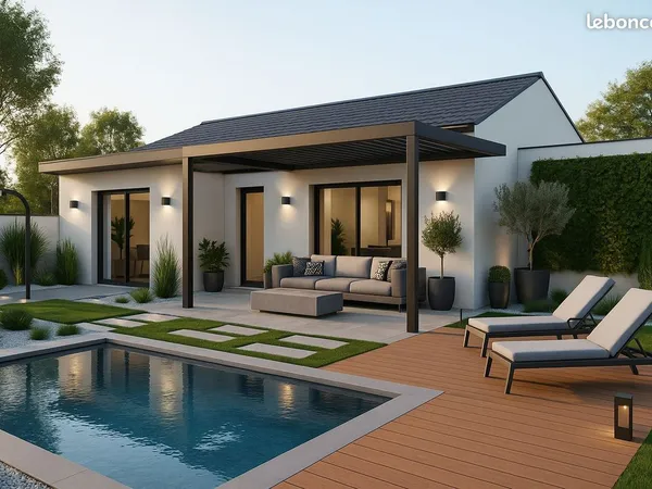Villa T4 avec terrain à POUZOLS (34)