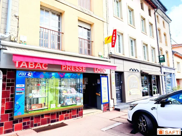 Superbe affaire d'un fonds de tabac, presse, loto dans un emplacement des plus prisés en plein coeur