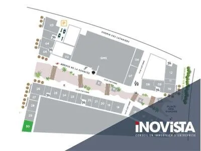 Location Local commercial 77,7 m2 à La Possession