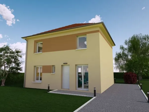 Projet de construction d'une maison 104 m² avec terrain à RICHEBOURG (78)