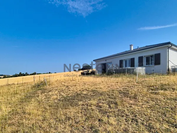 Maison 3 chambres plain pied à vendre à Montoussin - Secteur Le Fousseret