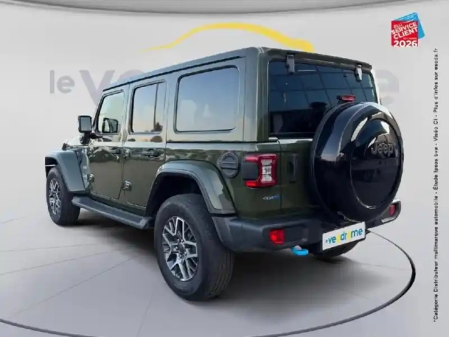 Jeep Wrangler unlimited 2.0 t 380ch 4xe overland command-trac my23 — photo 8