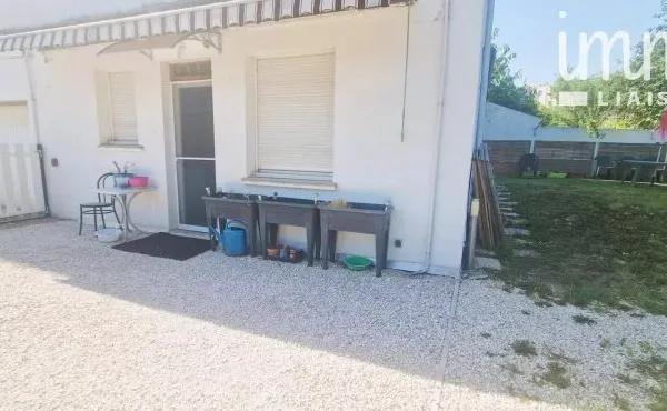 À VENDRE - Bel appartement en rez-de-jardin T3 avec terrain - Bo
