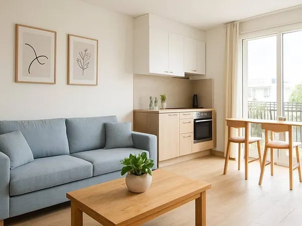 Appartement 2 pièces 38 m²