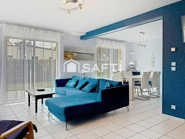 PORT-BAIL - Maison familiale à 450 m de la plage, 4 chambres et un espace supplémentaire