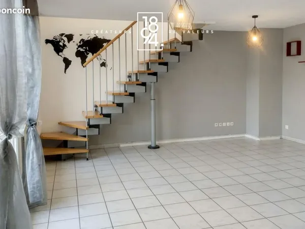 Duplex 2 pièces 74 m²