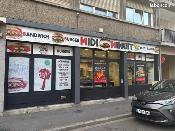 à vendre - fonds de commerce restaurant / snack 🍔🌯