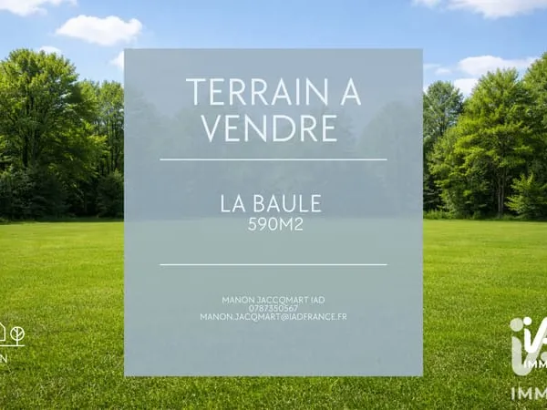 Terrain 590 m²