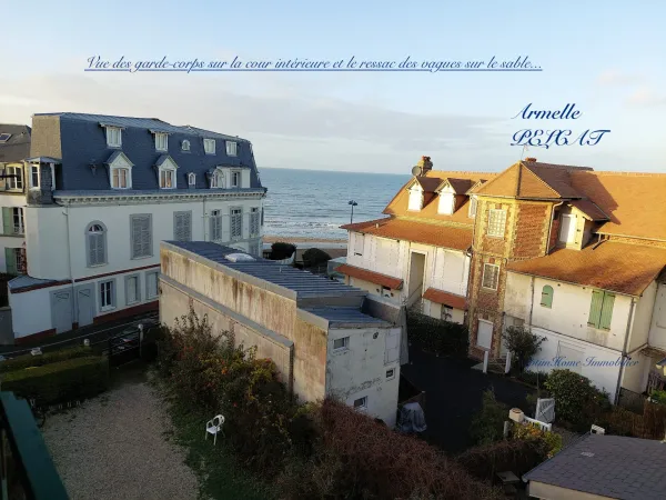 APPARTEMENT À VENDRE 1 PIÈCE STUDIO VILLERS SUR MER(14) CENTRE VILLE PLAGE REFAIT À NEUF 85 000€