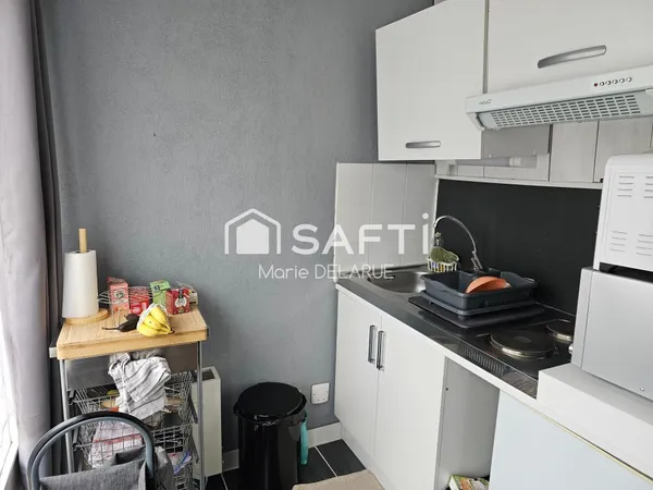 COMPIÈGNE - Studio meublé et loué | Investissement locatif clé en main