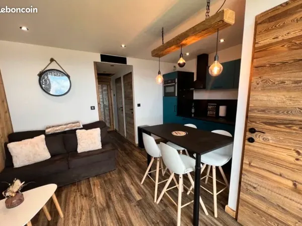 À vendre - Appartement de 23 m² entièrement rénové à La Toussuire