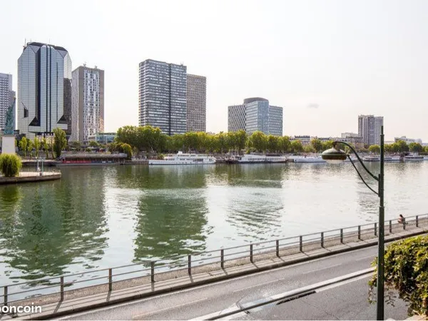 Duplex d'exception face à la Seine »