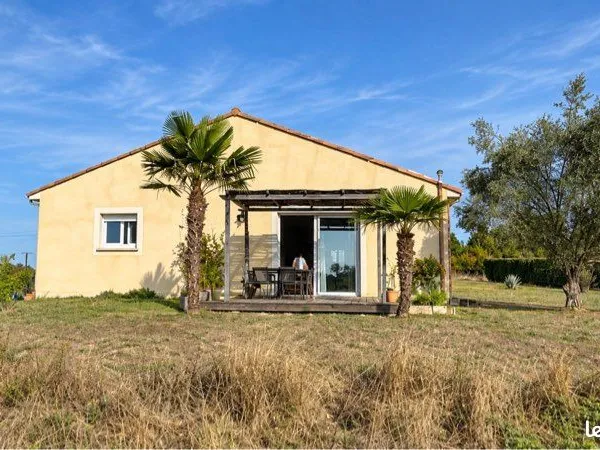Maison de plain-pied 147 m² — Vue panoramique sur les vignes — DPE A/B — Aucun travaux