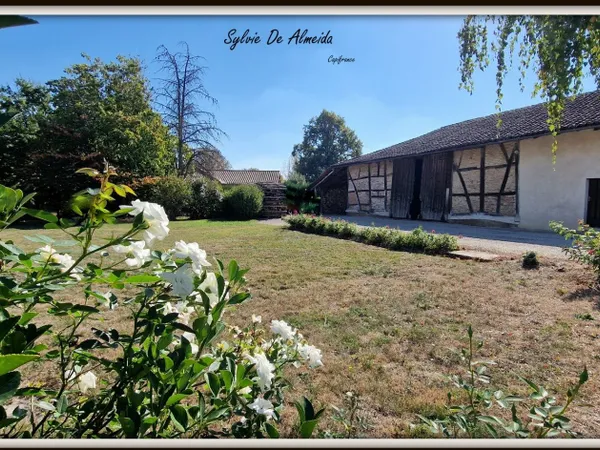 Propriete LONGERE 165 m² à vendre 6 pièces BAGE DOMMARTIN (01) Terrain 4000 m², Dépendances, Potenti