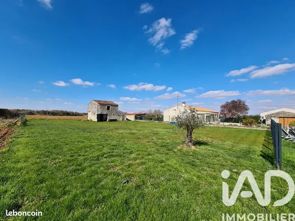 Terrain 900 m² Saint-Porchaire