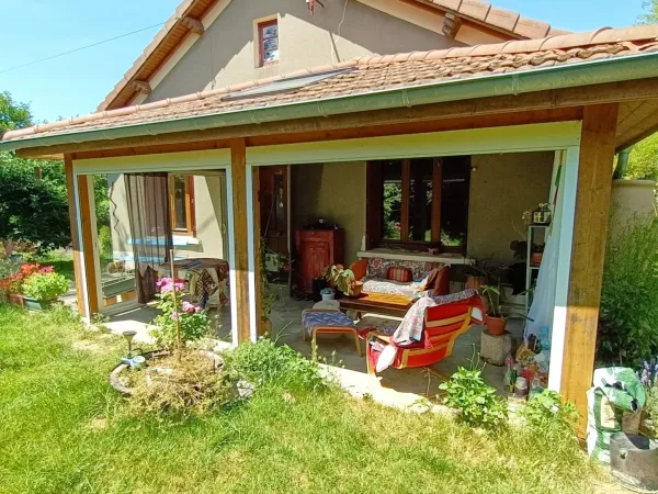 Maison individuelle de plain-pied - Cadre campagne - Fort potentiel d'évolution