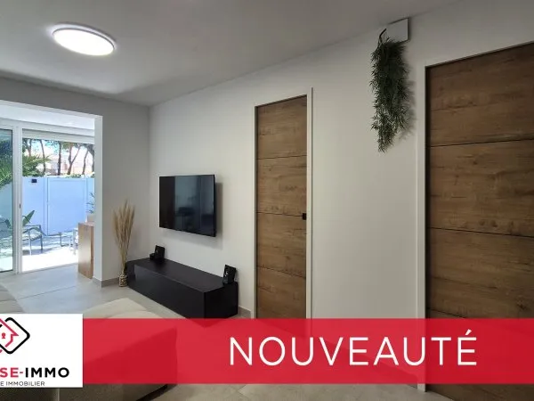 Village naturiste (100m) T2 + Jardin