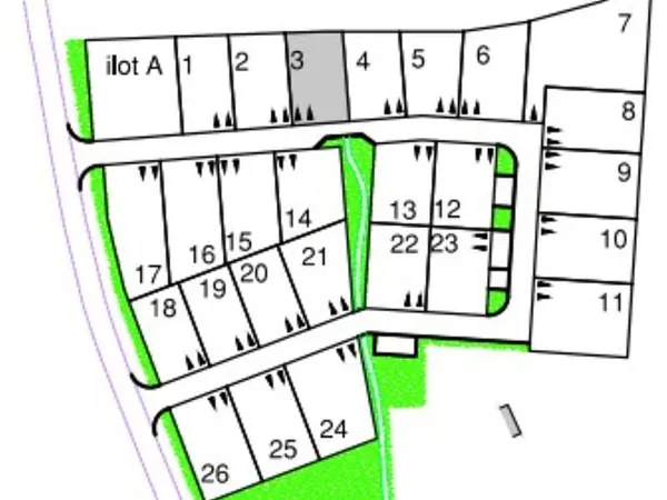 TERRAIN 424 M² LIBRE DE CONSTRUCTEUR