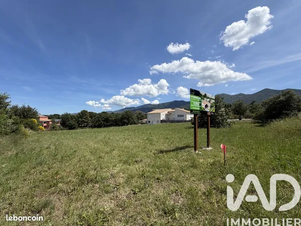 Terrain 1292 m² Montesquieu-des-Albères