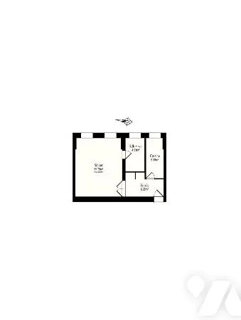 Appartement 1 pièce 37 m²