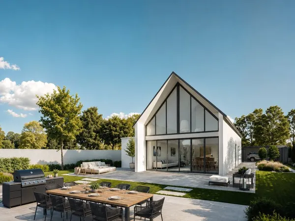 Terrain 580 m² - 153 000 - Petit lotissement de 7 parcelles - Projet Maison d'Architecte sur mesure