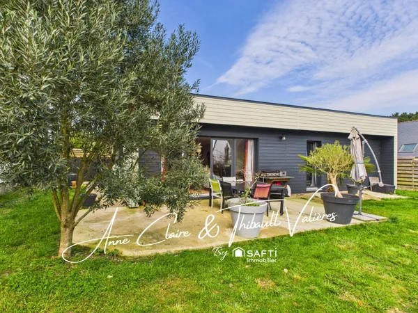 Confort moderne et faibles charges pour cette maison bois