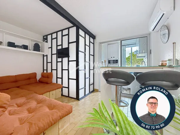 Studio 1 pièce 19 m²